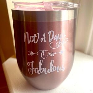 NWOT Tumbler with accessories